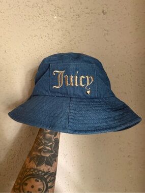 Juicy Couture Denim Bucket Hat Y2K